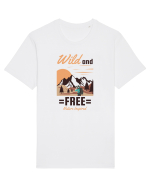 Wild and Free Tricou mânecă scurtă Unisex Rocker