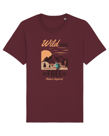 Wild and Free Burgundy