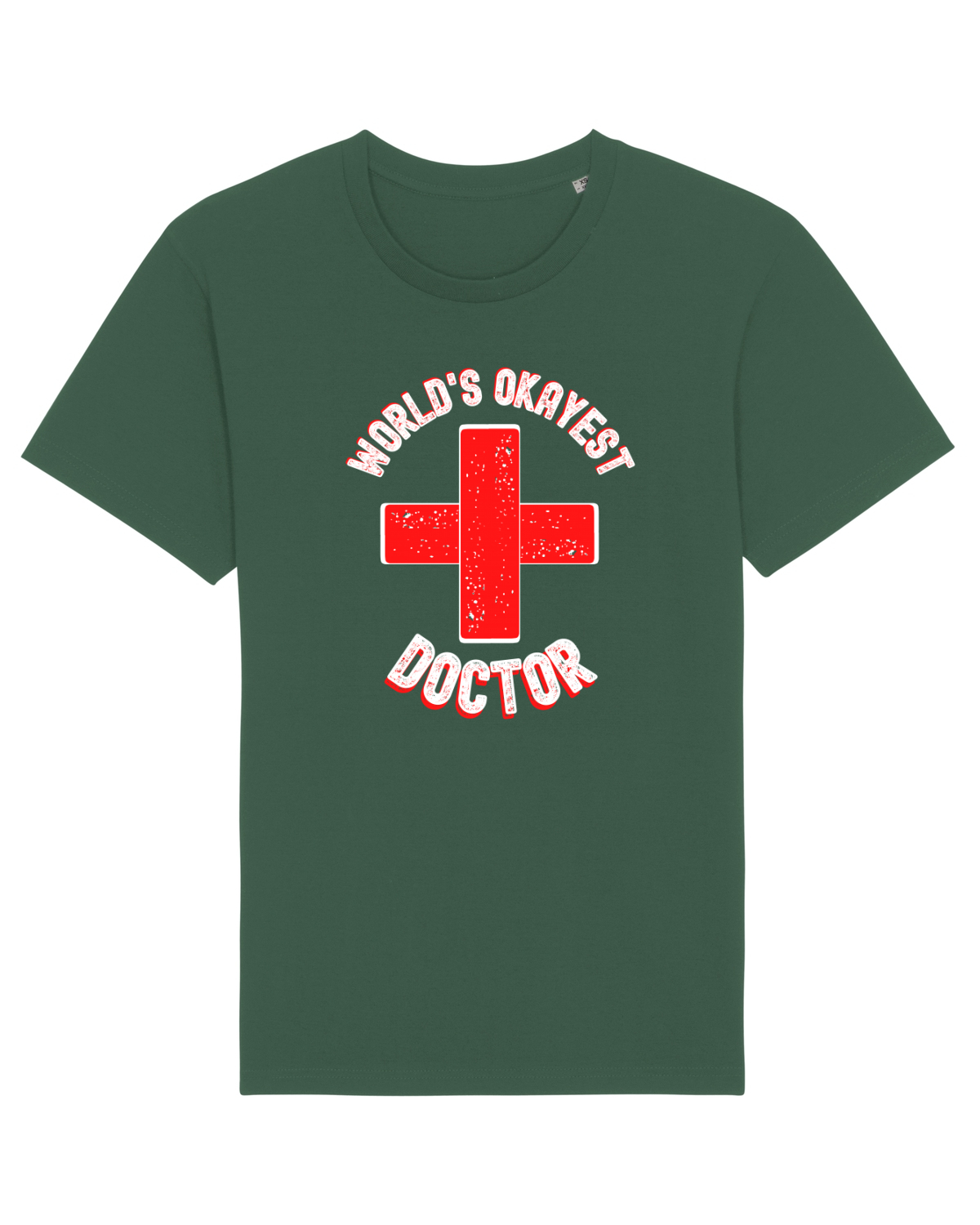 Tricou mânecă scurtă Unisex Rocker Bottle Green