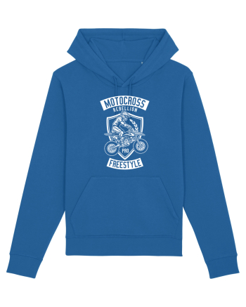Motocross Freestyle White Royal Blue