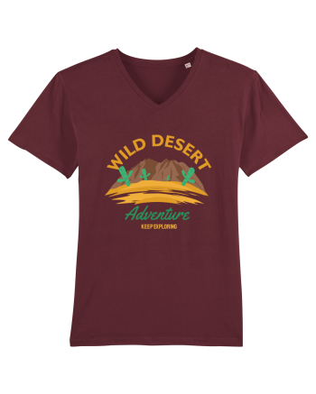 Wild Desert Adventure Burgundy
