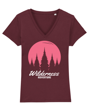 Wilderness Adventure Burgundy