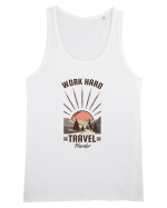Work Hard Travel Harder Maiou Bărbat Runs