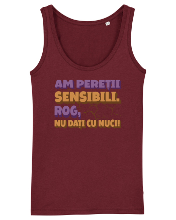 Nu dati cu nuci Burgundy