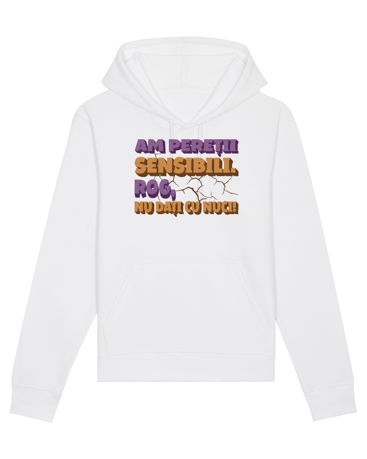Hanorac Unisex Drummer White