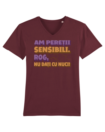 Nu dati cu nuci Burgundy