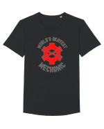 Pentru Mecanici Tricou mânecă scurtă guler larg Bărbat Skater