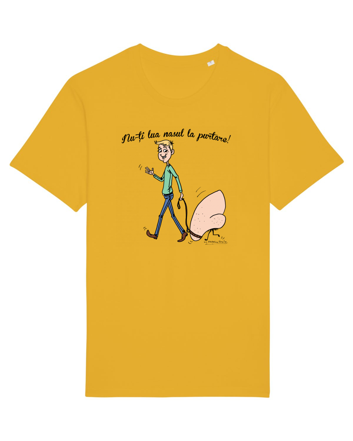 Tricou mânecă scurtă Unisex Rocker Spectra Yellow