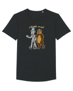 Plimba ursul! 2 Tricou mânecă scurtă guler larg Bărbat Skater