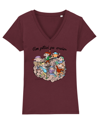 Am pitici pe creier Burgundy