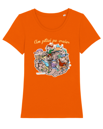 Am pitici pe creier Bright Orange