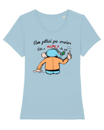 Pitici pe creier - Piticul antisocial Sky Blue