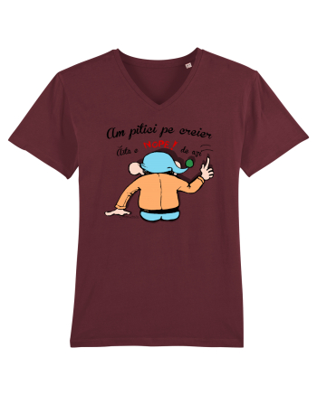 Pitici pe creier - Piticul antisocial Burgundy