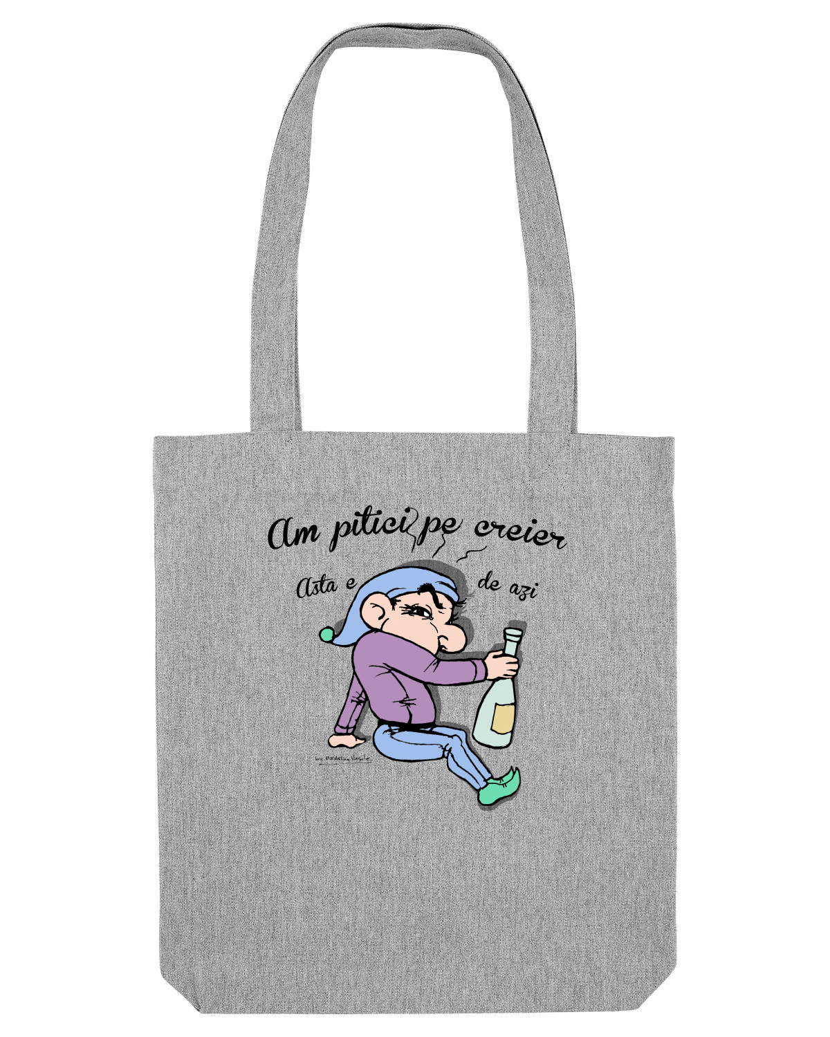 Sacoșă textilă Heather Grey