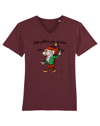 Pitici pe creier - Piticul nervos Burgundy