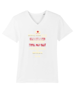 NURSE Tricou mânecă scurtă guler V Bărbat Presenter