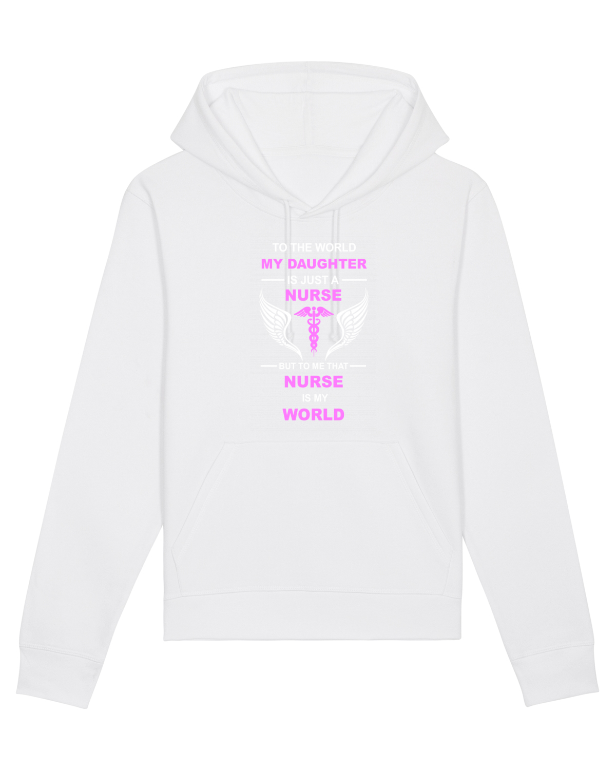 Hanorac Unisex Drummer White