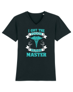 NURSE Tricou mânecă scurtă guler V Bărbat Presenter