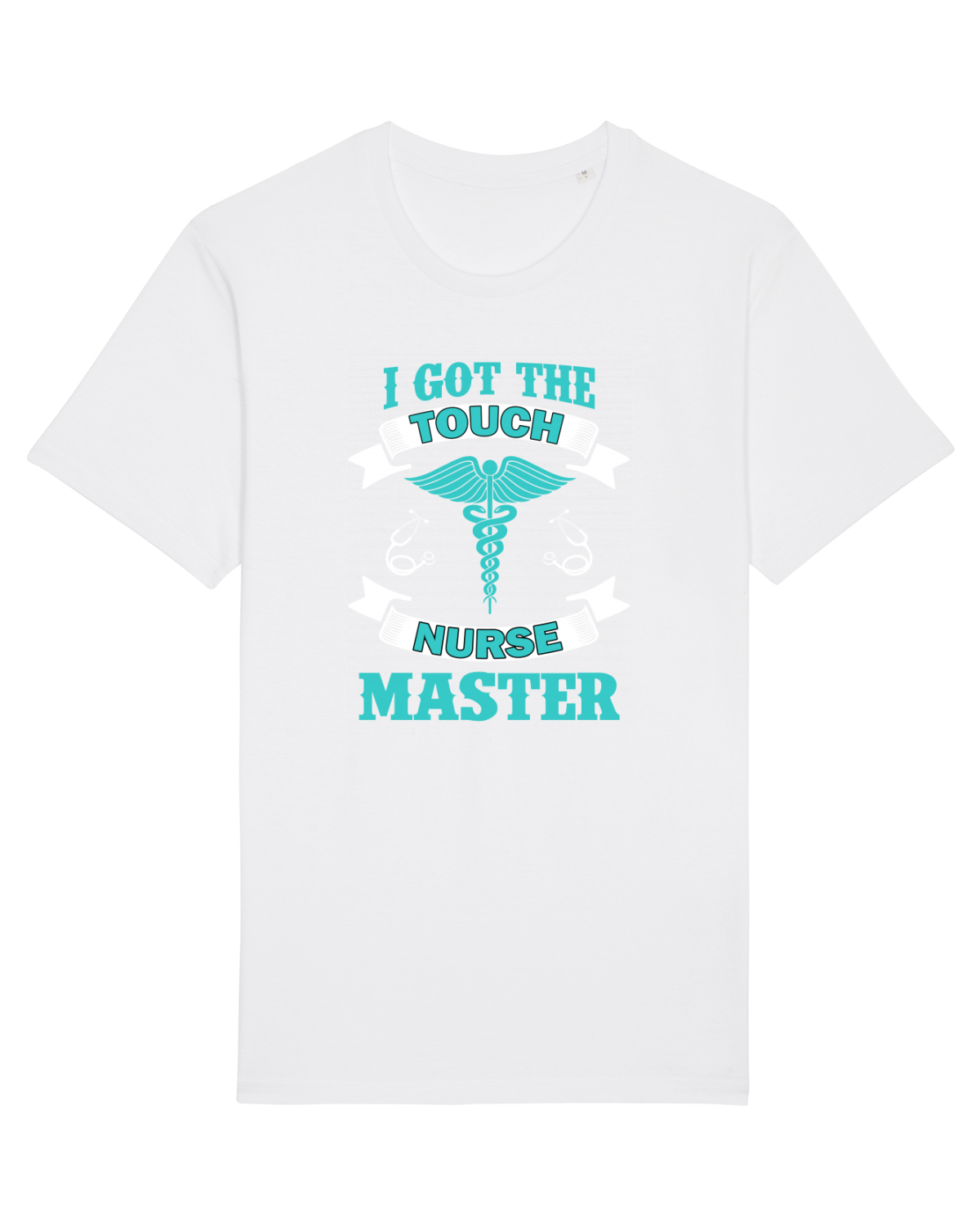 Tricou mânecă scurtă Unisex Rocker White