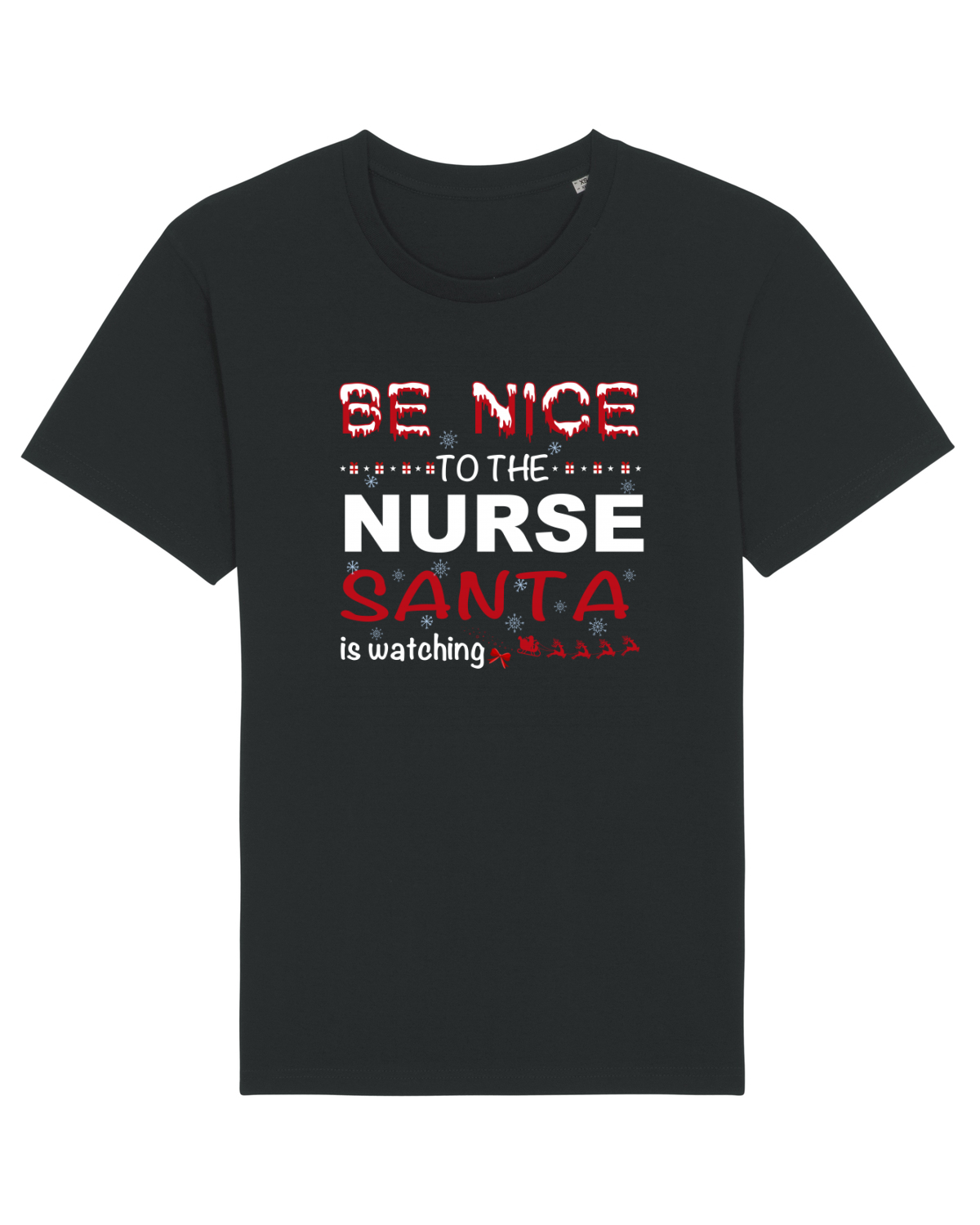 Tricou mânecă scurtă Unisex Rocker Black