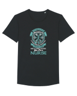 NURSE Tricou mânecă scurtă guler larg Bărbat Skater