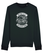 Moto Enjoy the Ride White Bluză mânecă lungă Unisex Rise