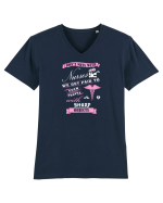 NURSE Tricou mânecă scurtă guler V Bărbat Presenter