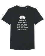 NURSE Tricou mânecă scurtă guler larg Bărbat Skater