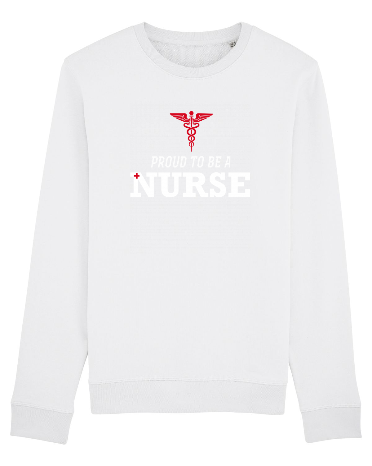 Bluză mânecă lungă Unisex Rise White