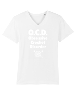 CROSETAT Tricou mânecă scurtă guler V Bărbat Presenter