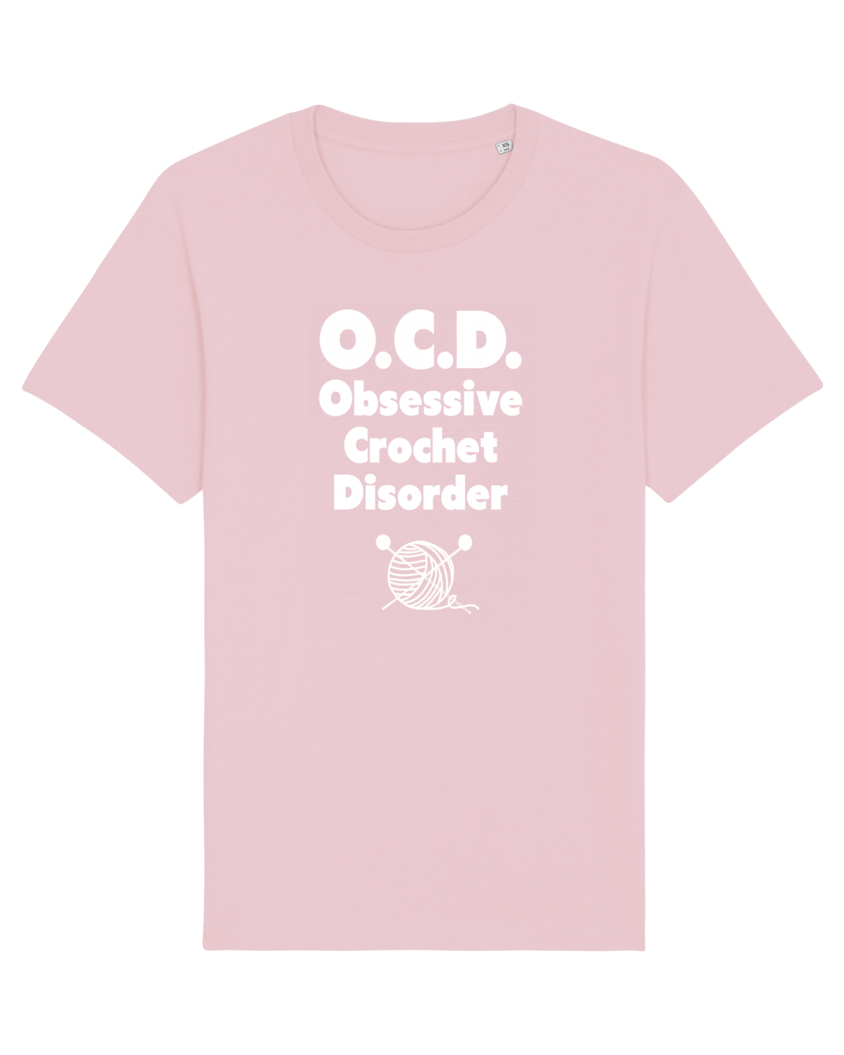 Tricou mânecă scurtă Unisex Rocker Cotton Pink