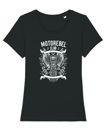 Moto Club Vintage White Black