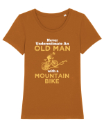 MOUNTAIN BIKE Tricou mânecă scurtă guler larg fitted Damă Expresser