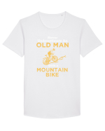 MOUNTAIN BIKE Tricou mânecă scurtă guler larg Bărbat Skater