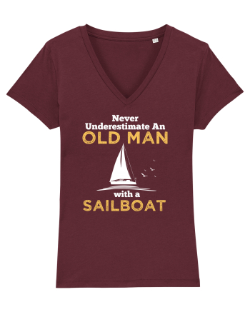 SAILBOAT Burgundy