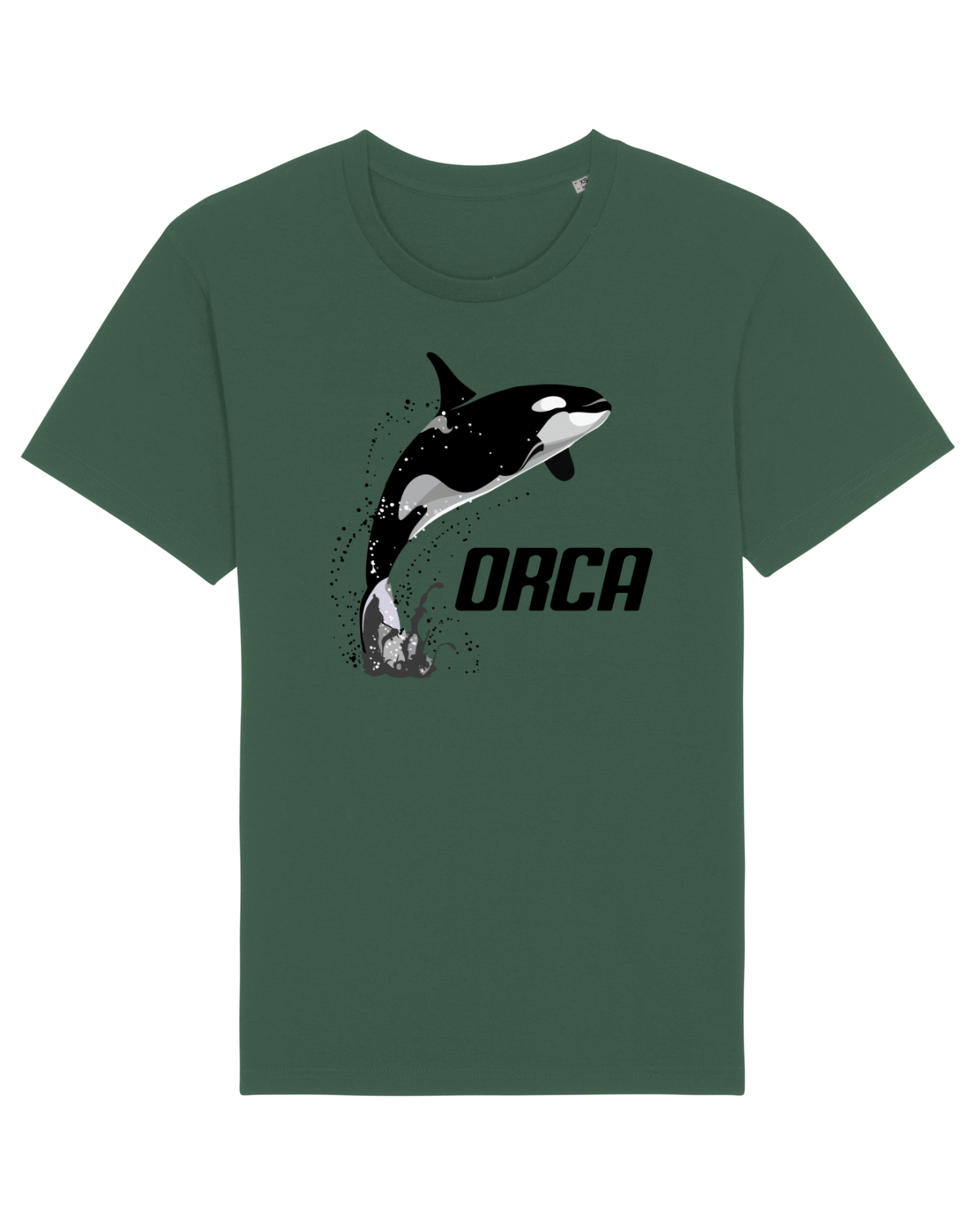 Tricou mânecă scurtă Unisex Rocker Bottle Green