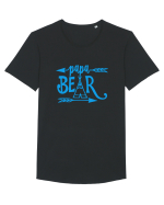 PAPA BEAR Tricou mânecă scurtă guler larg Bărbat Skater