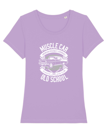 Muscle Car Vintage White Lavender Dawn