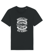 Muscle Car Vintage White Tricou mânecă scurtă Unisex Rocker