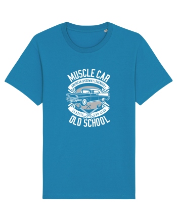 Muscle Car Vintage White Azur