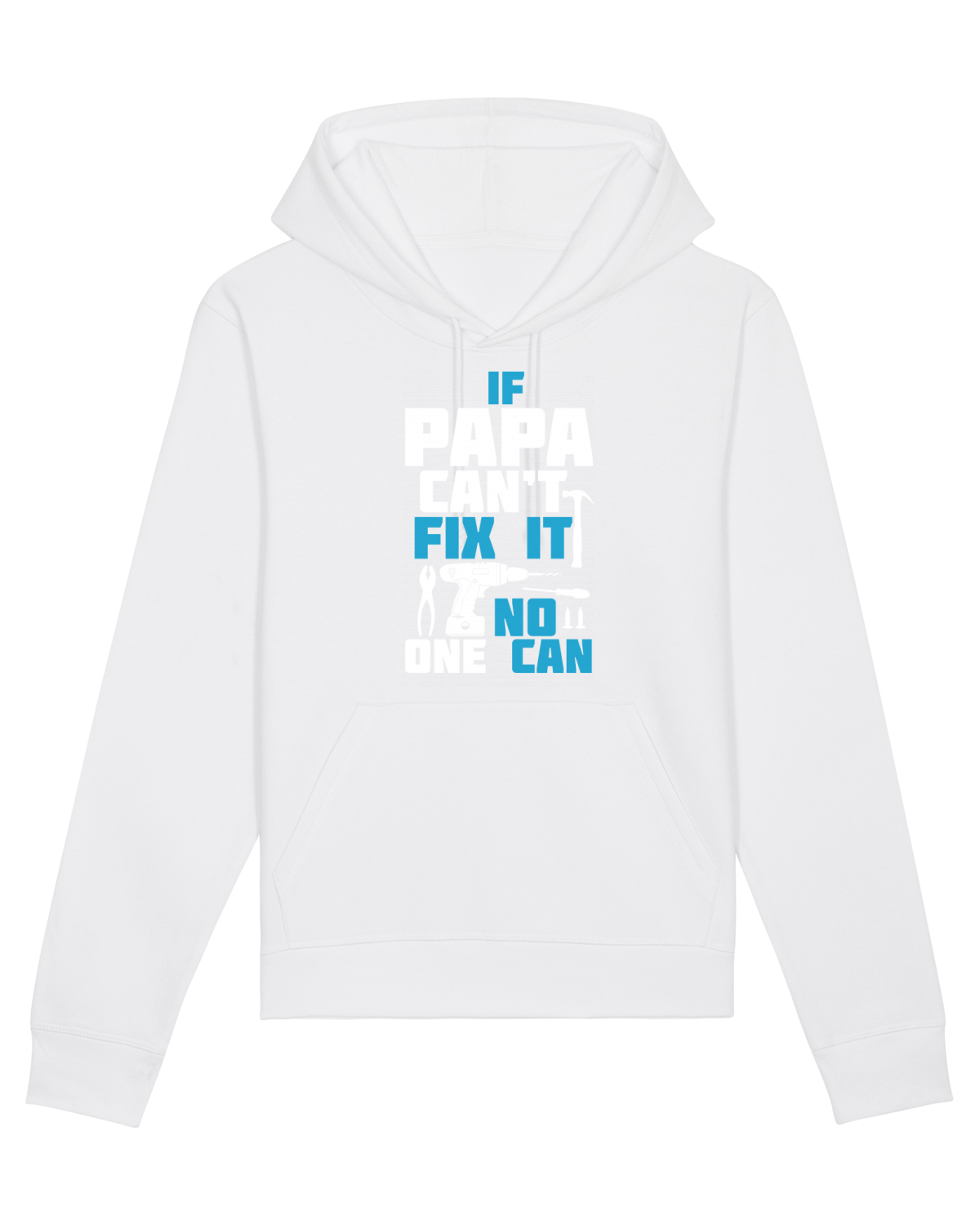 Hanorac Unisex Drummer White