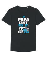 PAPA Tricou mânecă scurtă guler larg Bărbat Skater