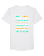 NANA PAPA Tricou mânecă scurtă guler larg Bărbat Skater