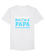 PAPA Tricou mânecă scurtă guler larg Bărbat Skater