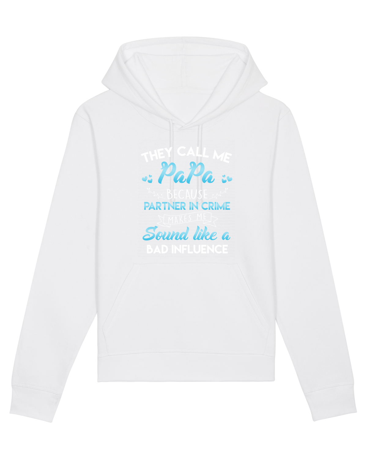 Hanorac Unisex Drummer White