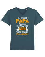 PAPA Tricou mânecă scurtă guler V Bărbat Presenter