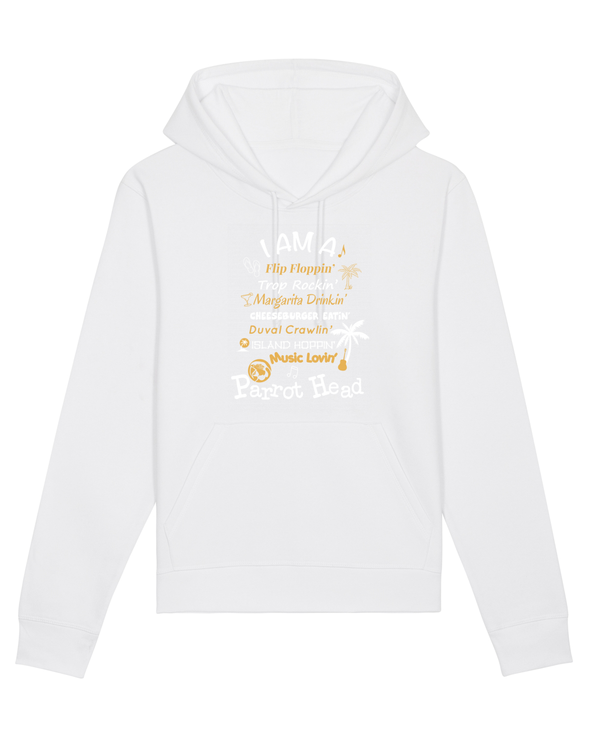 Hanorac Unisex Drummer White