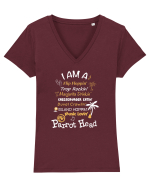 MUSIC Tricou mânecă scurtă guler V Damă Evoker