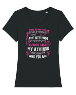 PERSONALITY Tricou mânecă scurtă guler larg fitted Damă Expresser