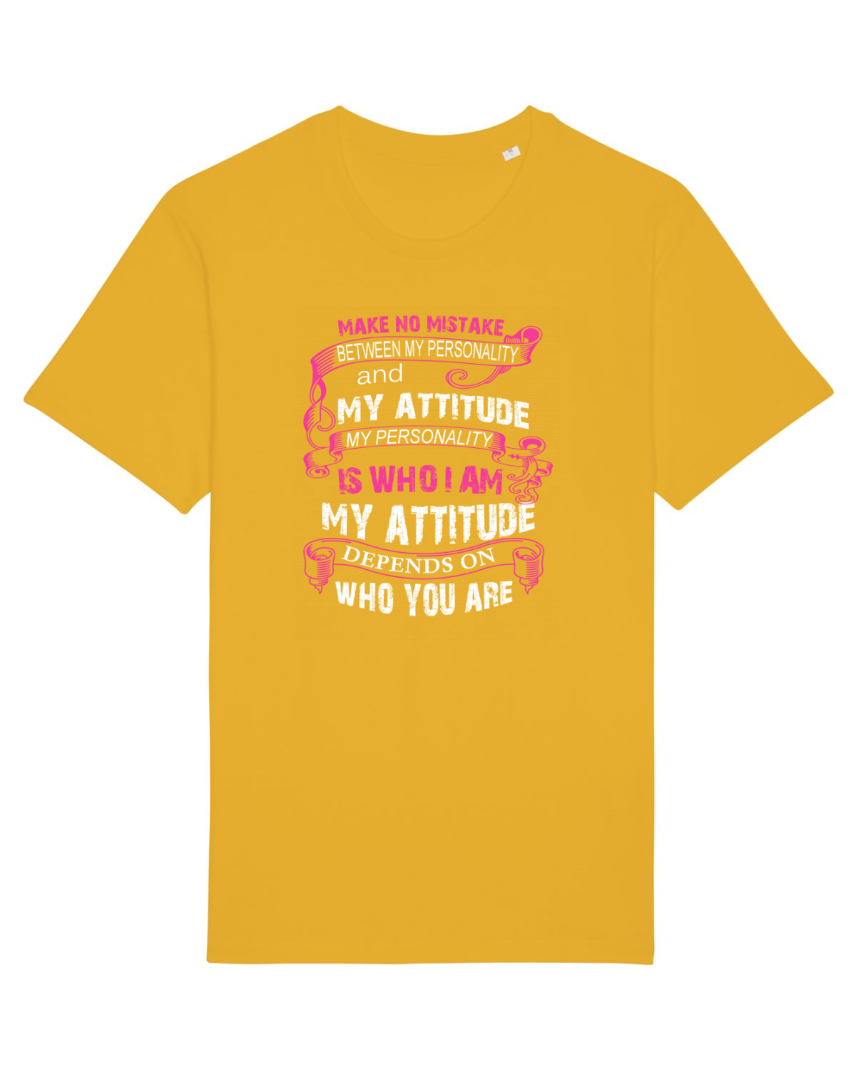 Tricou mânecă scurtă Unisex Rocker Spectra Yellow